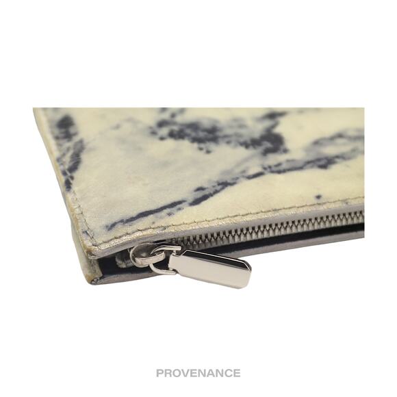 🔴 Balenciaga Marble Zip Wallet - Black/Off-White - Picture 5 of 9